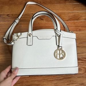 Cream Henri Bendel bag!